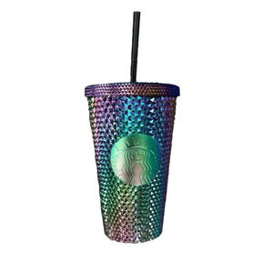 NWT Chromatic Bling Studded 16oz Starbucks Cold Cup